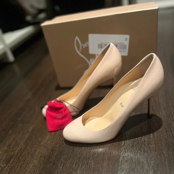 Fifetish 85 Patent Christian Louboutin Heels - Picture 4 of 6